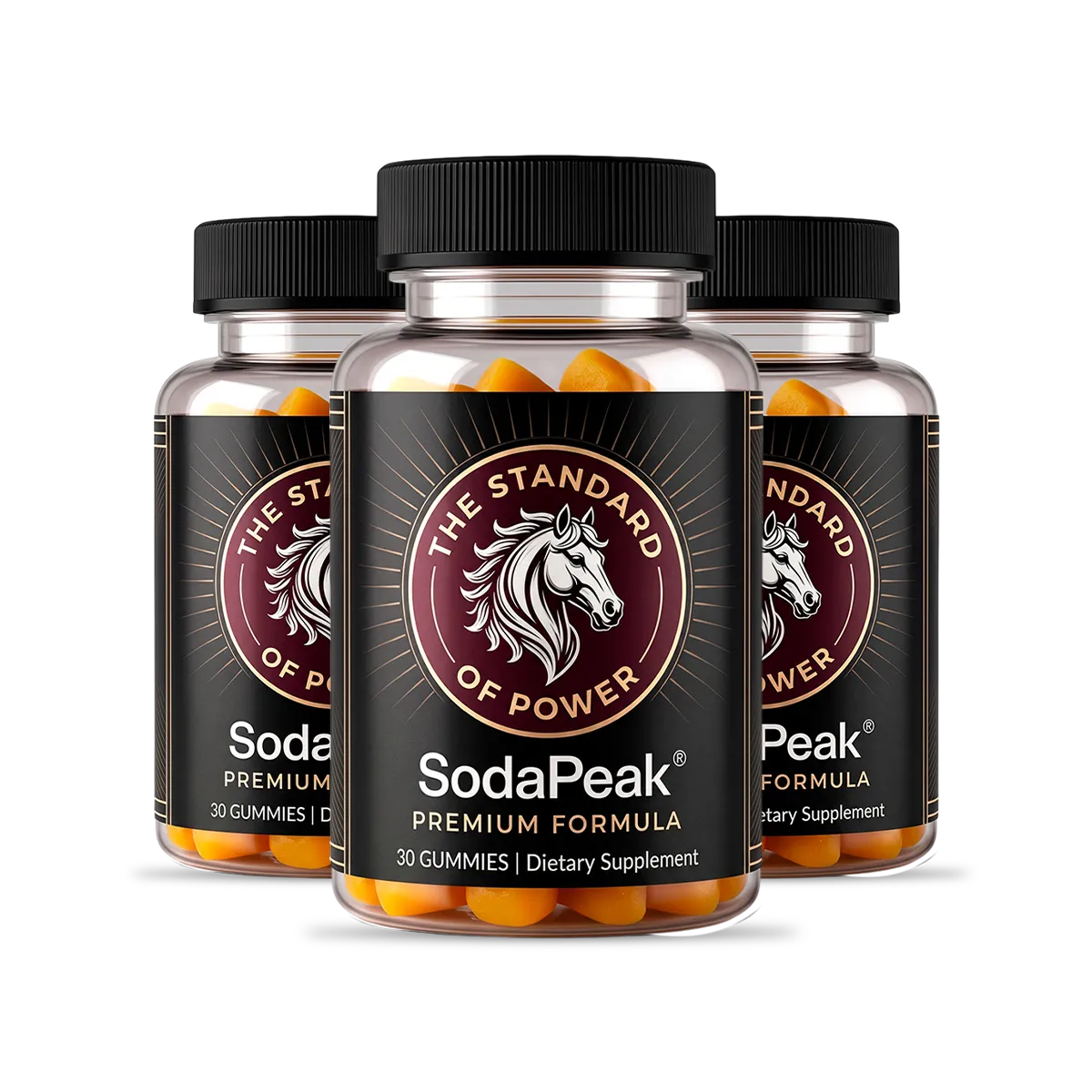 SodaPeak — Natural Male Vitality Gummy Supplement